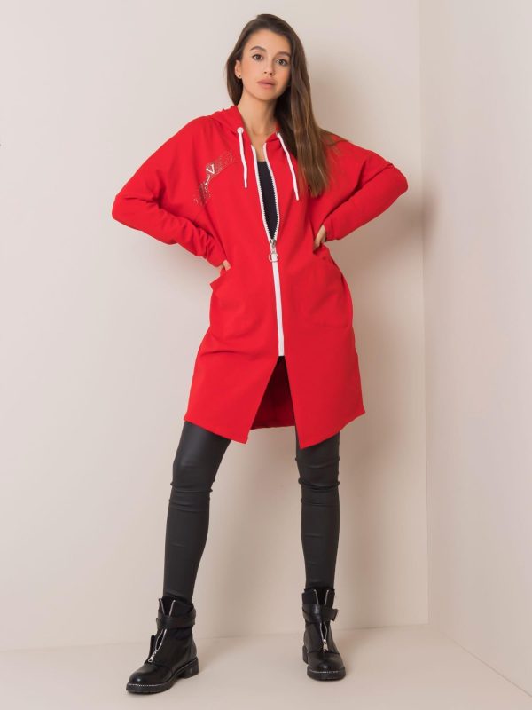 Czerwona bluza Taylor