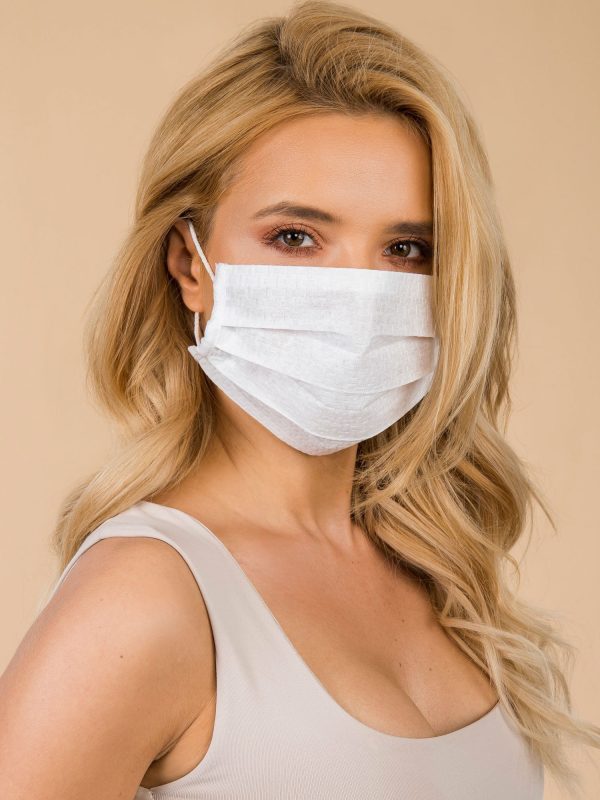 Białe ochronne maseczki 250 sztuk