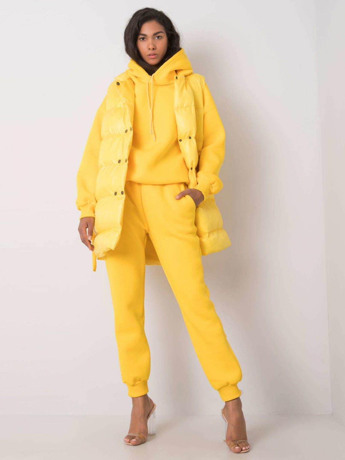 Żółty komplet Vivianne