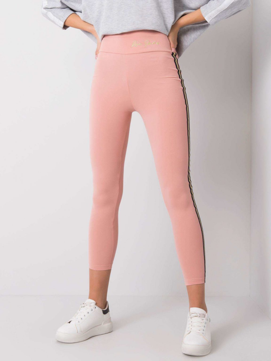 Różowe legginsy Bonnie RUE PARIS