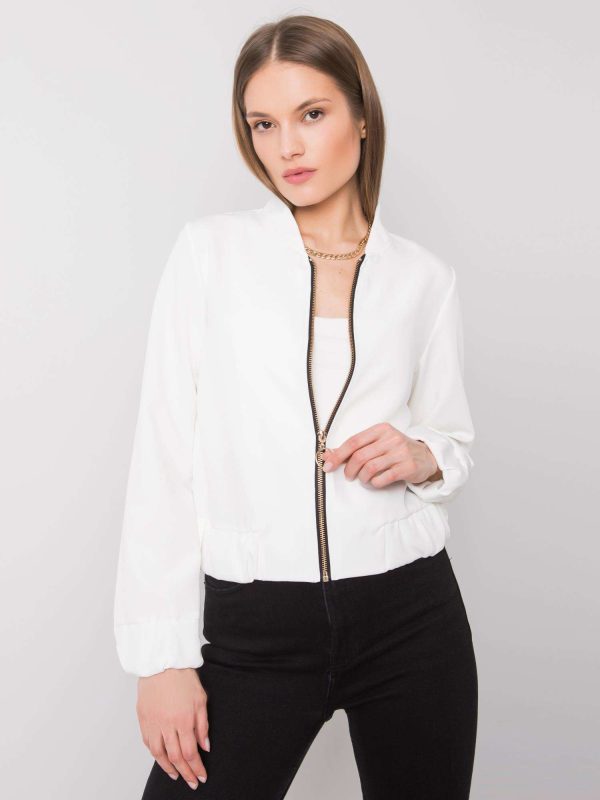 Biała bluza bomberka Ruby