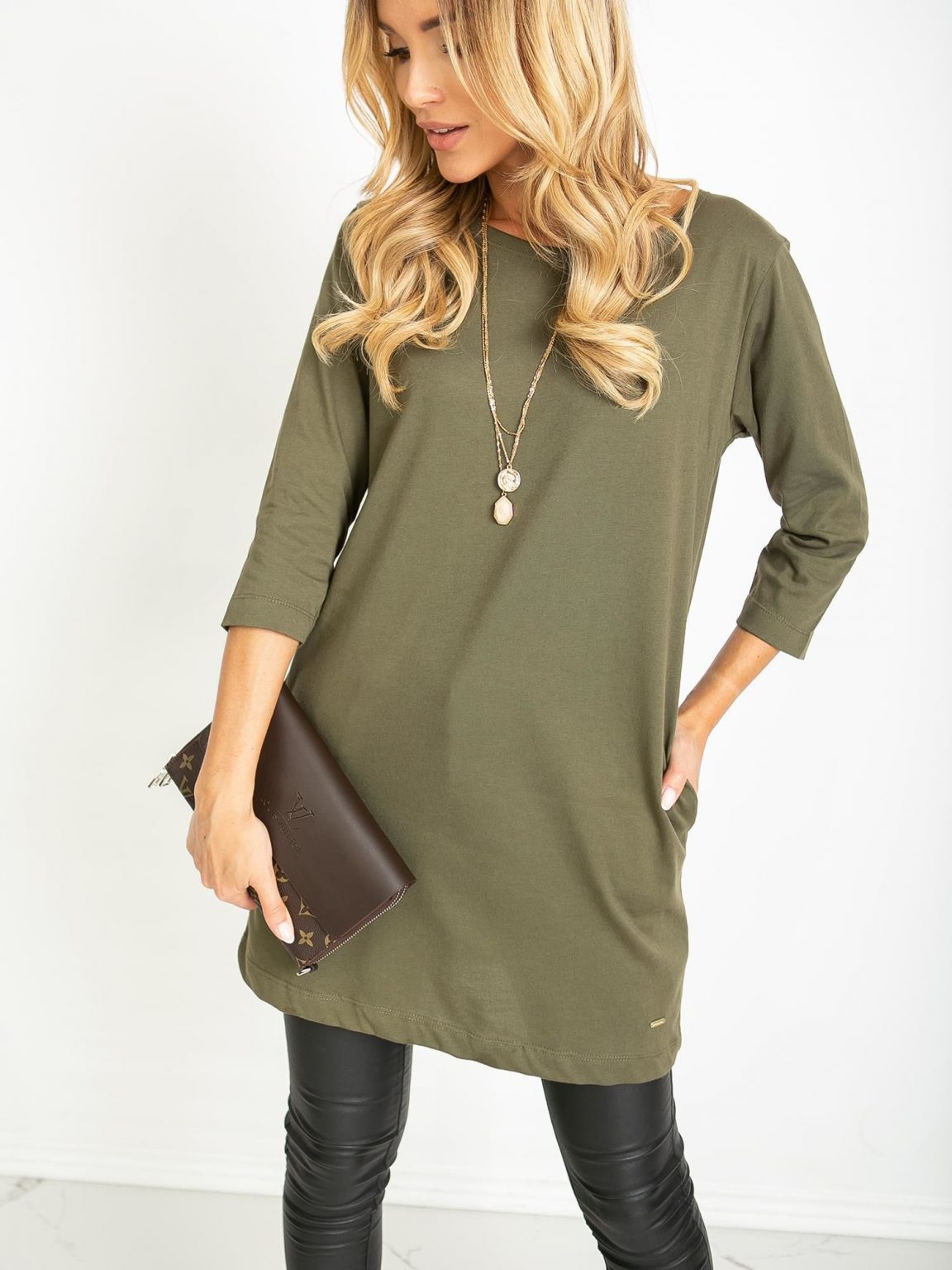 Khaki tunika Mistic