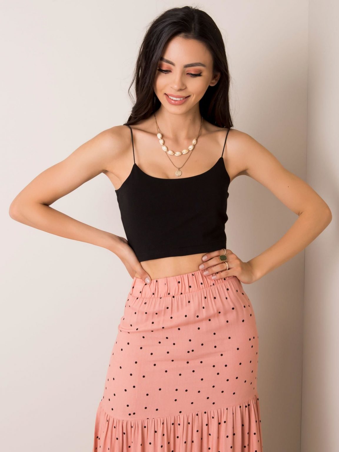 Czarny top Hot