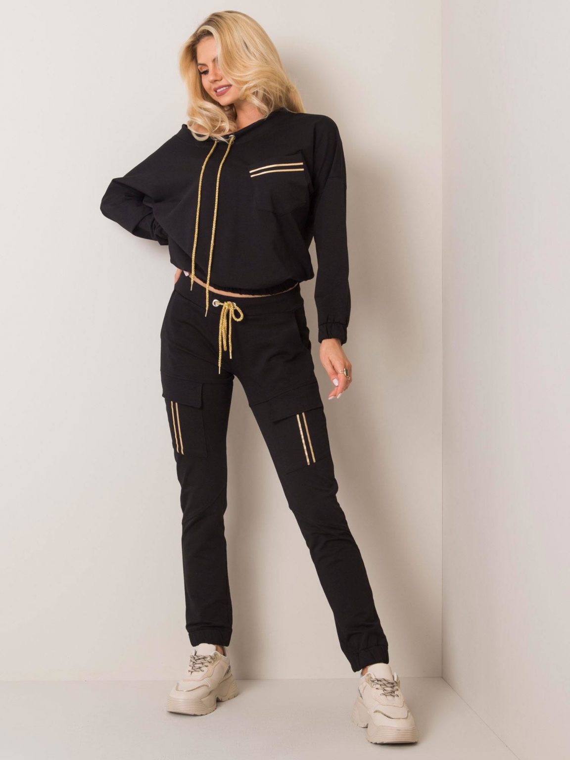 Czarny komplet Amelie