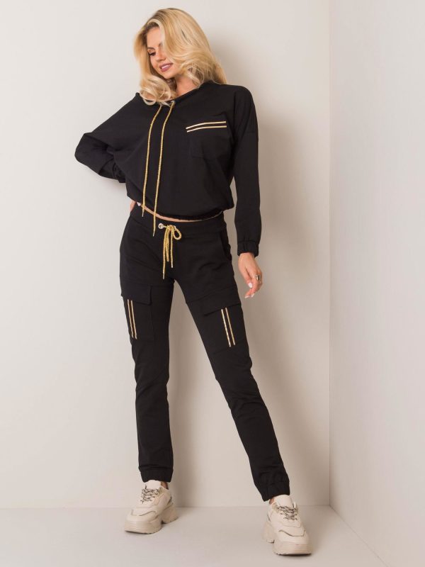 Czarny komplet Amelie