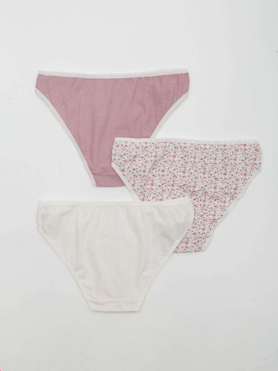 Figi damskie w printy 3-pak