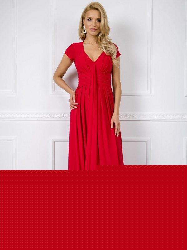 Czerwona sukienka Chrissy