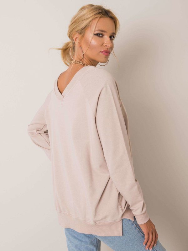 Beżowa bluza Leila RUE PARIS