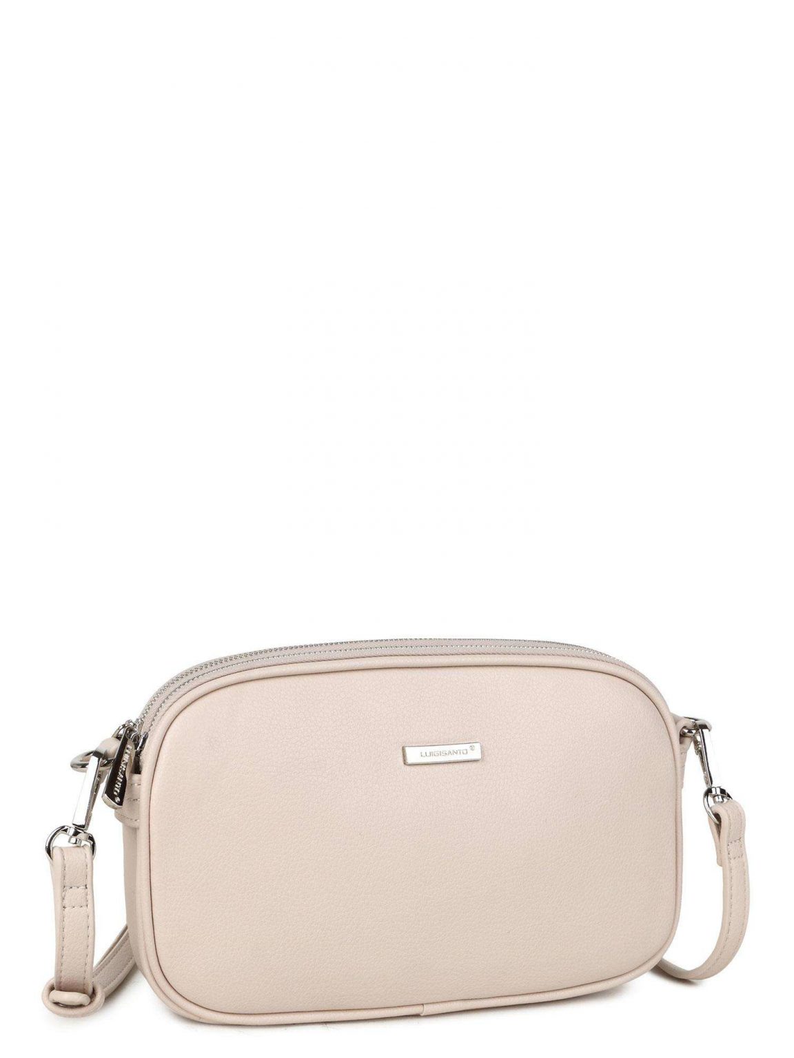 Jasnoróżowa torebka z ekoskóry LUIGISANTO