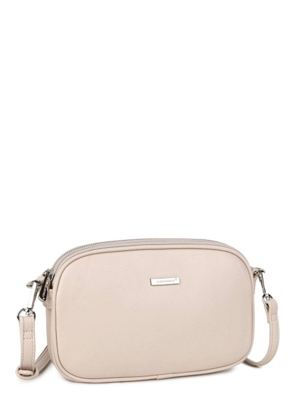 Jasnoróżowa torebka z ekoskóry LUIGISANTO