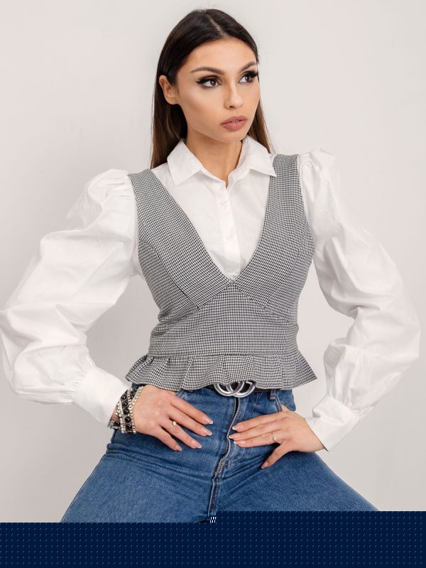 BSL Czarno-szary top