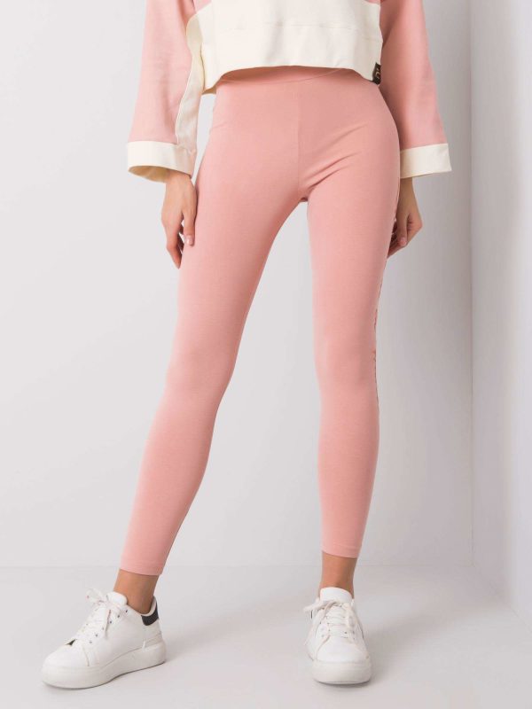 Różowe legginsy Nikki RUE PARIS