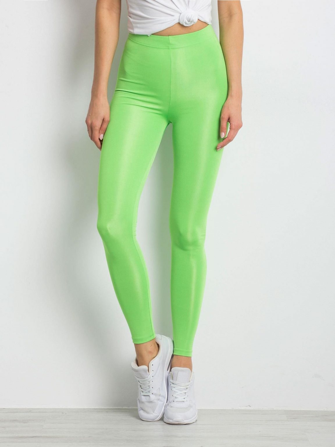 Fluo zielone legginsy Inherently