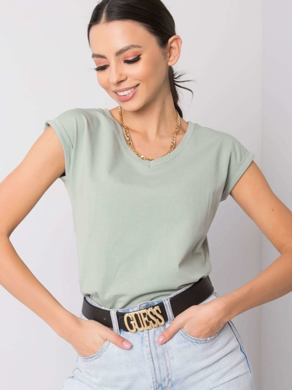 Pistacjowy t-shirt Elisabetta