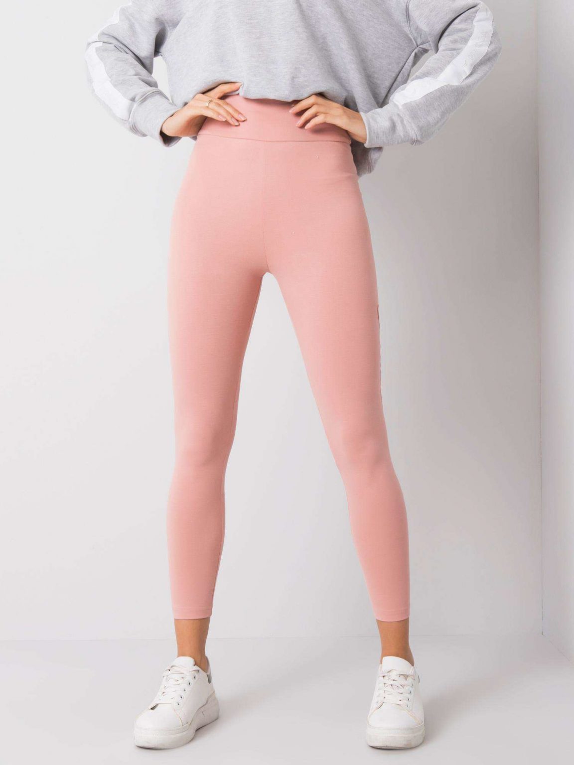 Różowe legginsy Jilly RUE PARIS