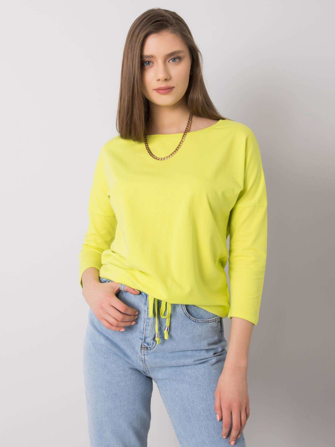 Fluo zielona bluzka Fiona