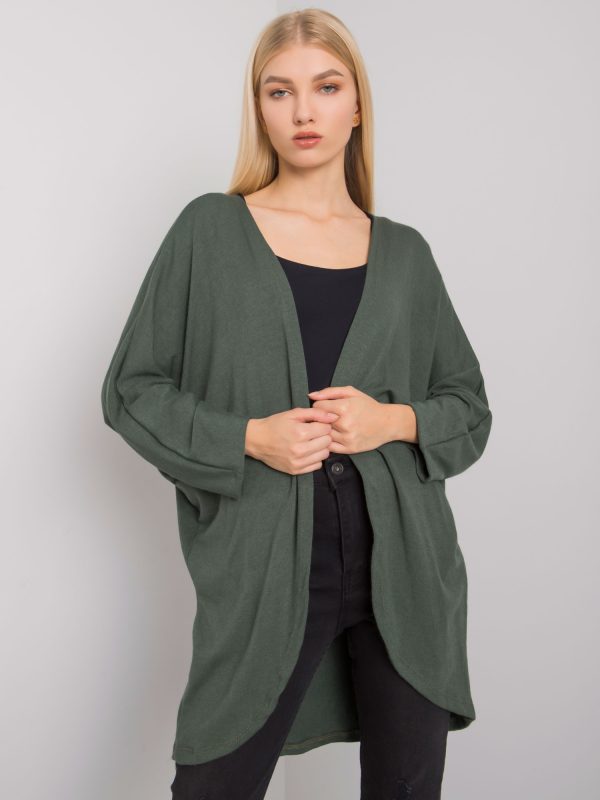 Khaki narzutka dzianinowa Rubbie