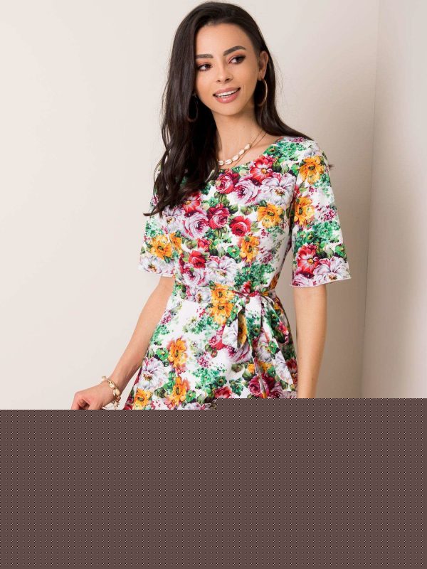 Biała sukienka Rosanna