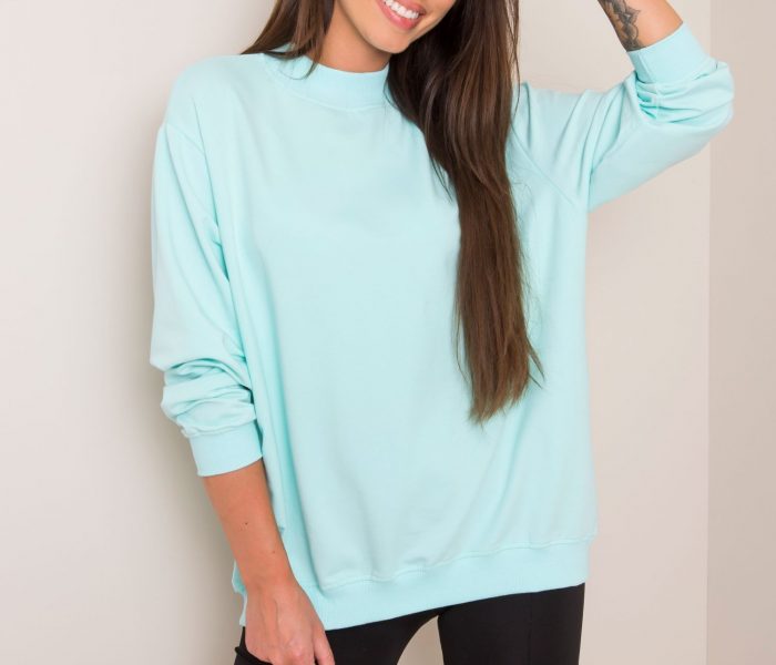Hurtownia Miętowa bluza Twist