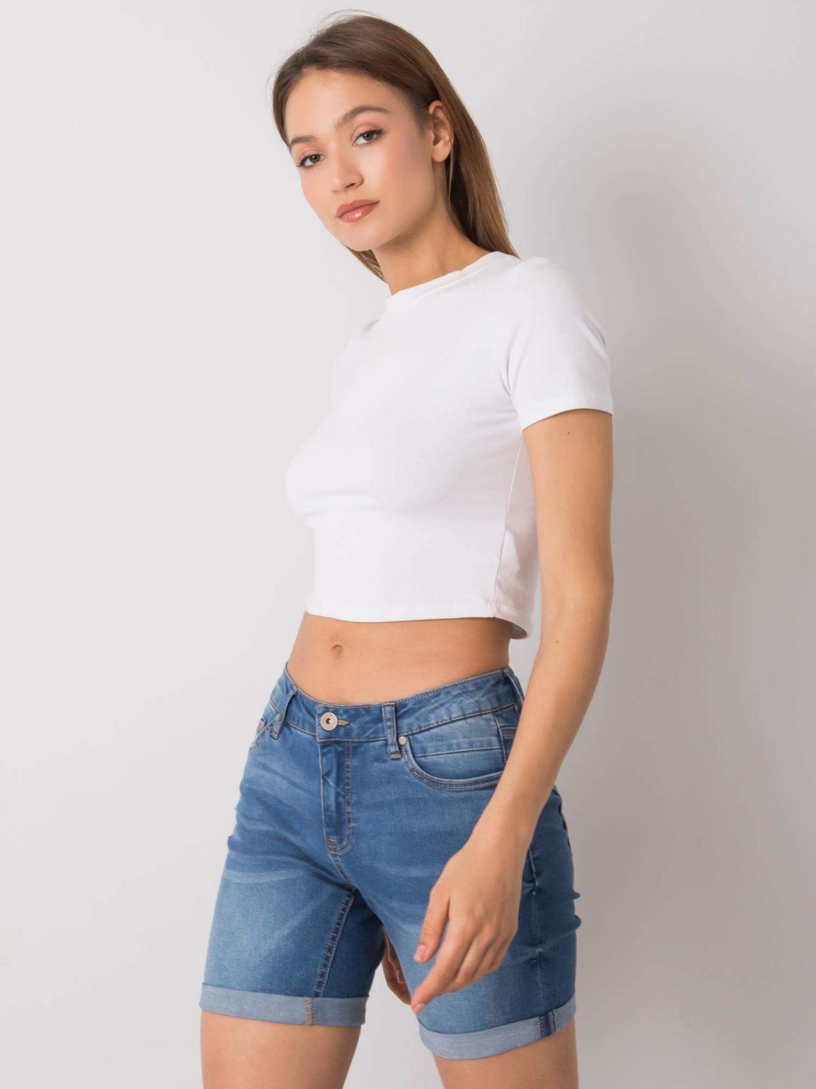 Niebieskie szorty jeansowe Nomi SUBLEVEL