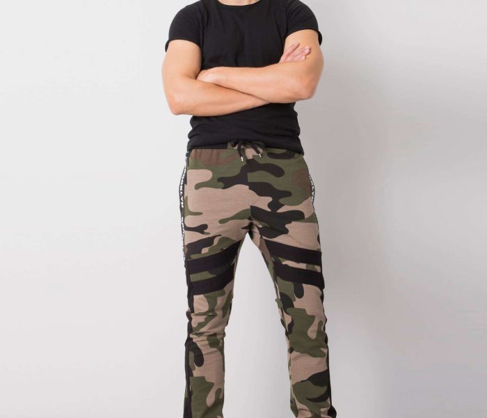 Hurtownia Khaki spodnie dresowe męskie Drake