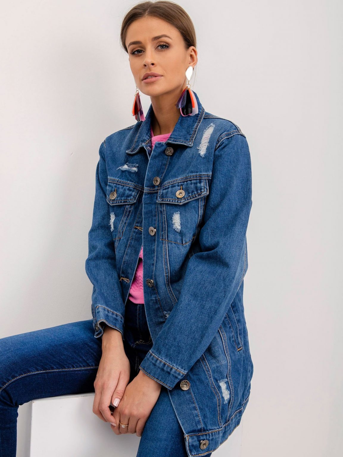 Niebieska kurtka Aspiring