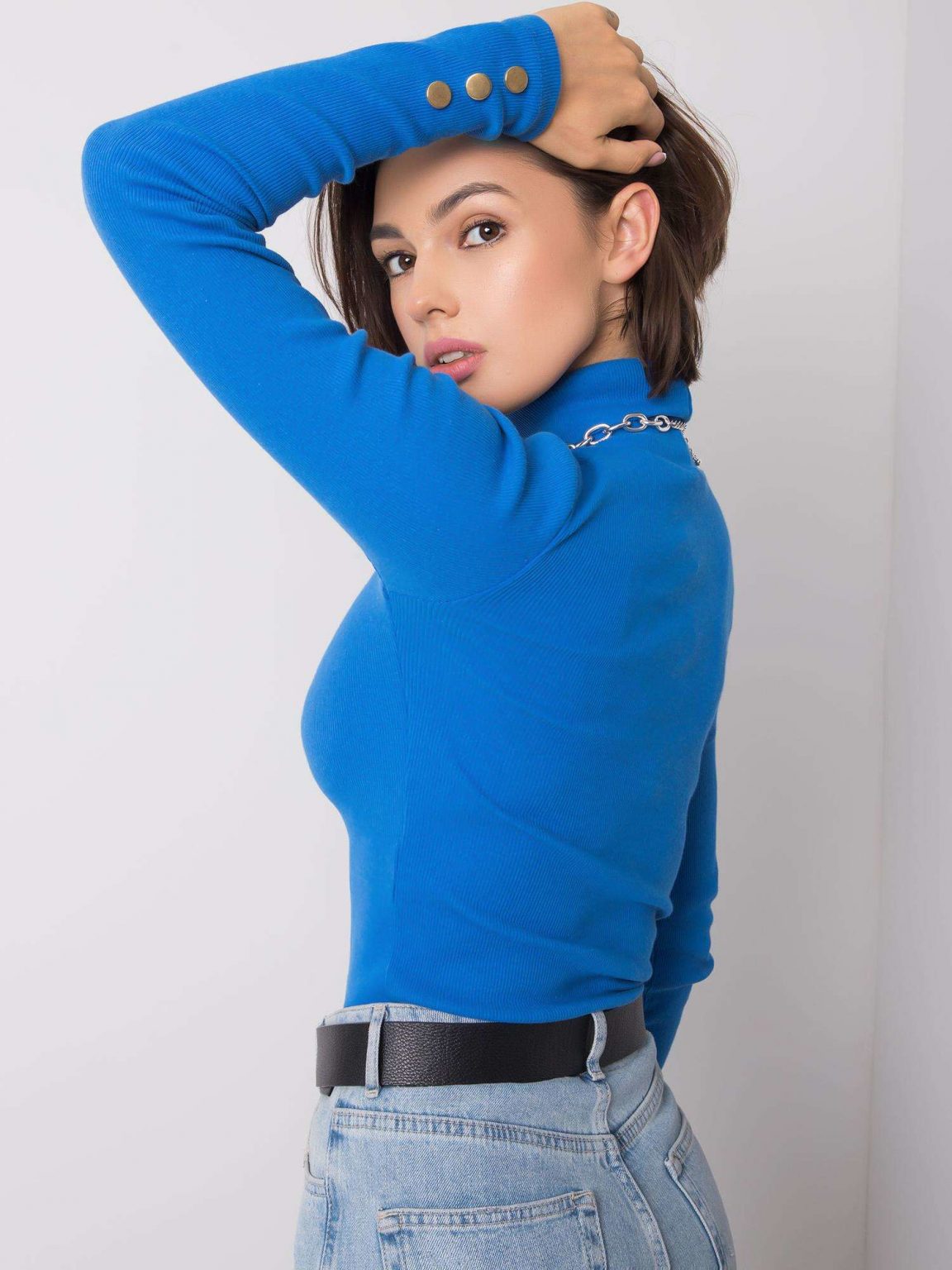 Niebieska bluzka Anette RUE PARIS