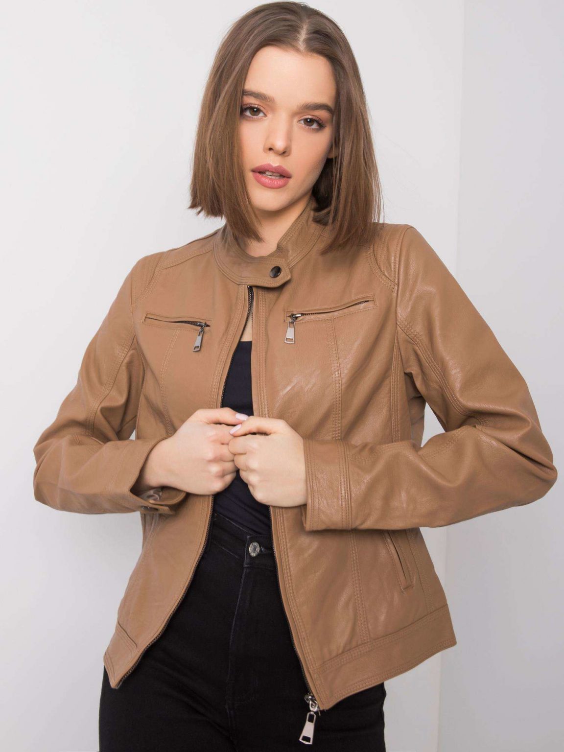 Camelowa kurtka Amber