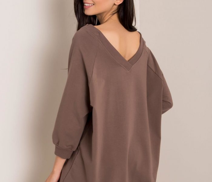 Hurtownia Jasnobrązowa bluza Sally RUE PARIS