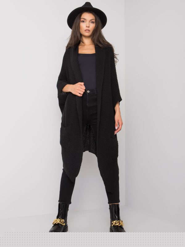 Czarny sweter Ally OCH BELLA