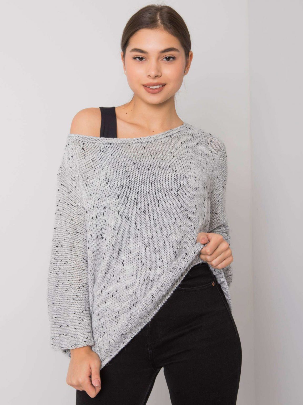 Szary sweter oversize Cilles OCH BELLA