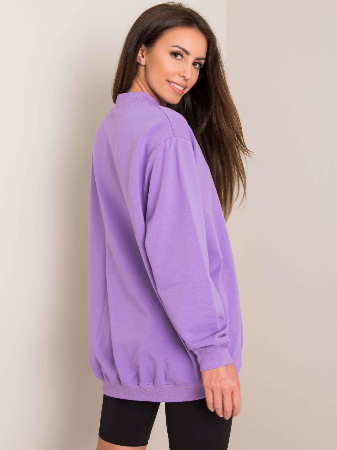 Fioletowa bluza Twist
