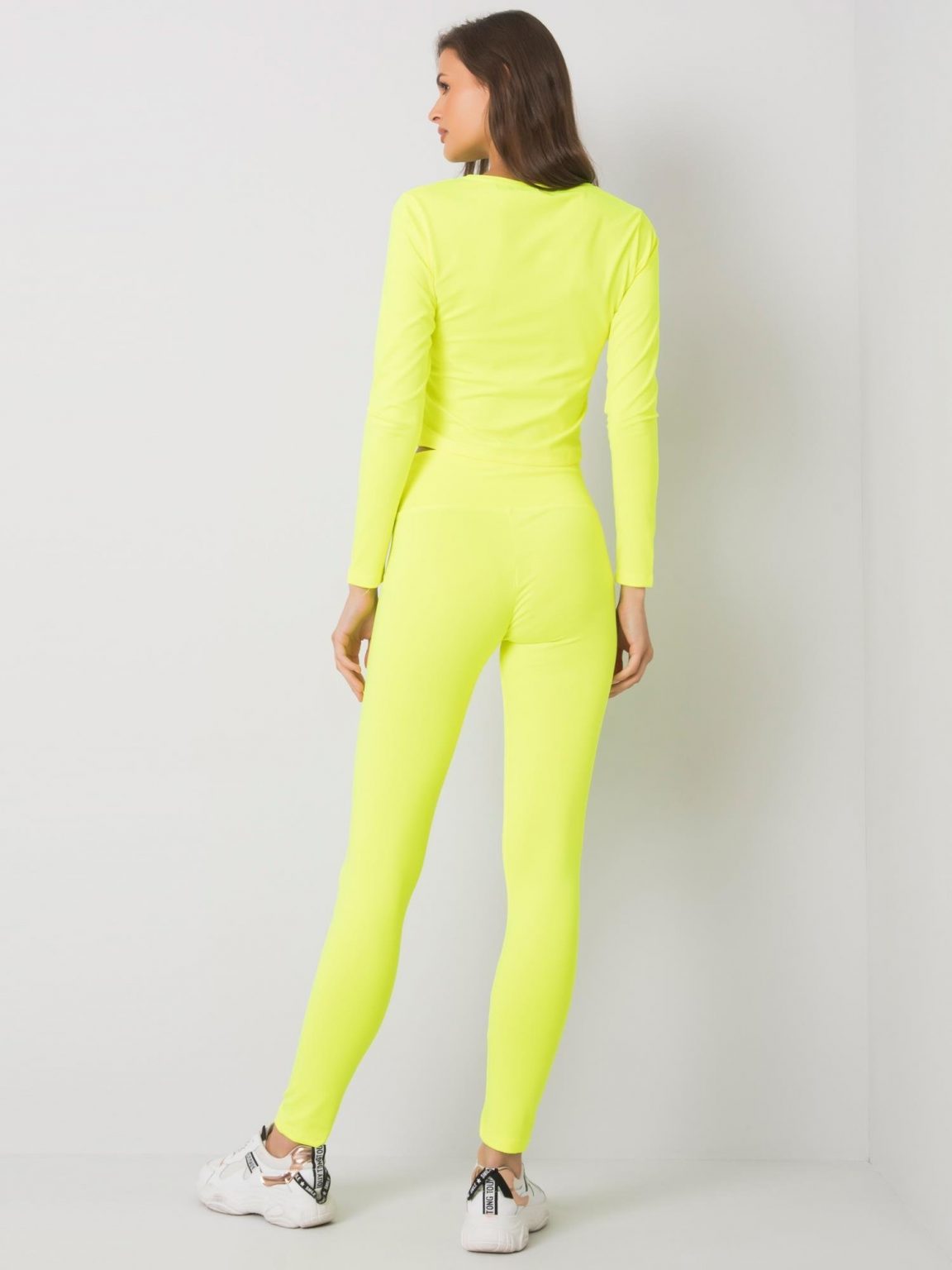 Fluo żółty komplet sportowy Patrice