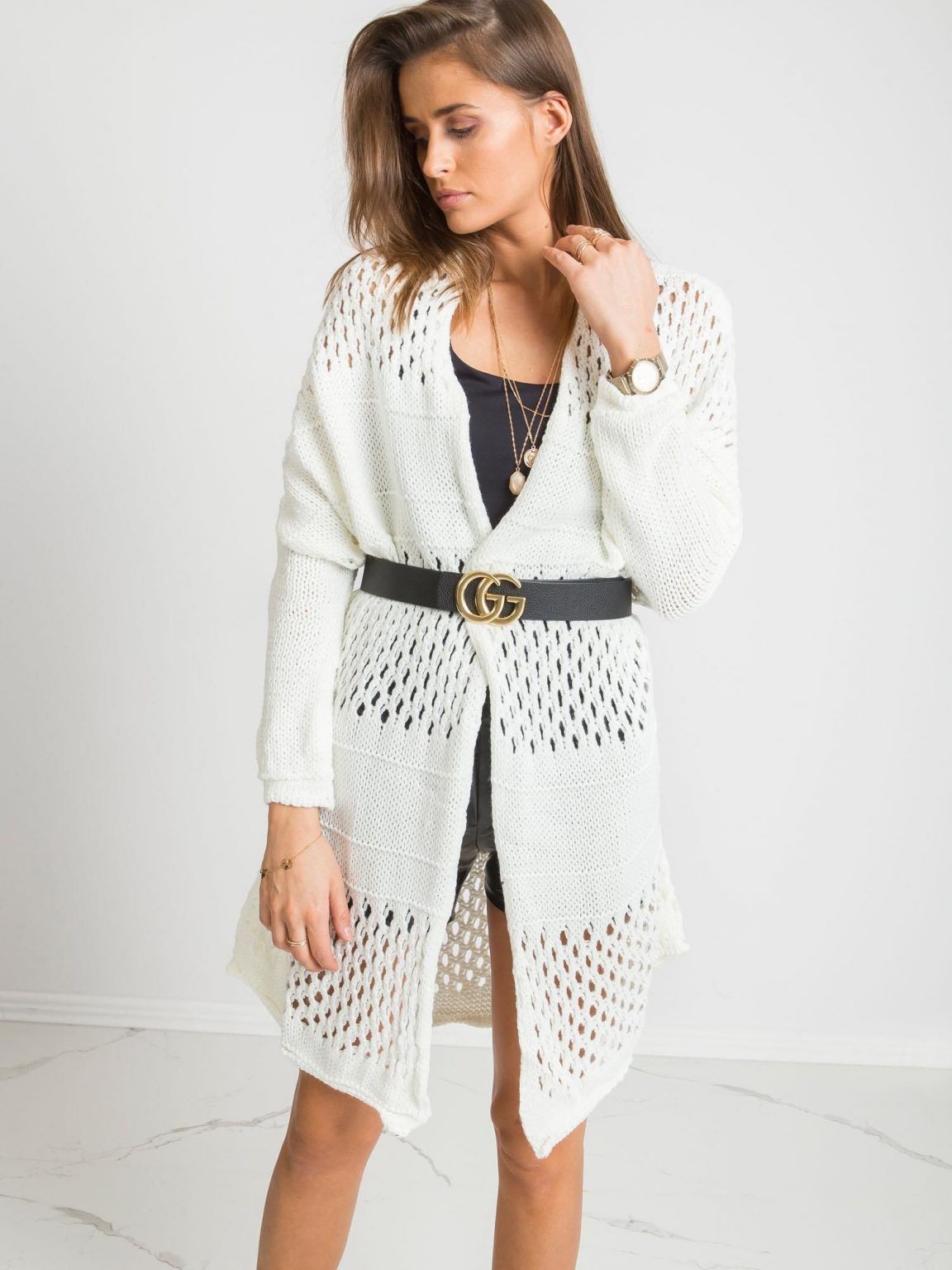 Ecru sweter Martini