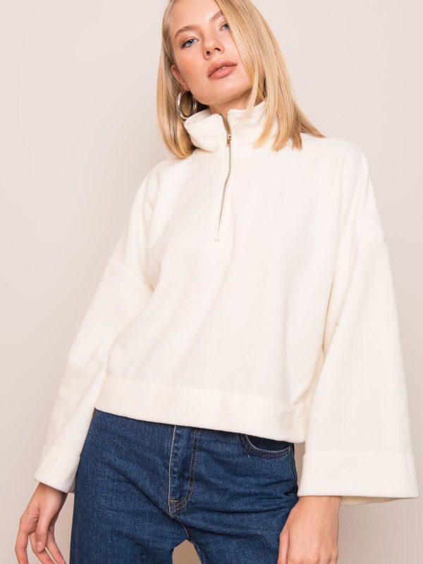 Ecru bluza damska BSL