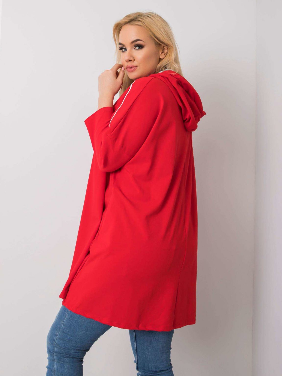 Czerwona tunika Zoe