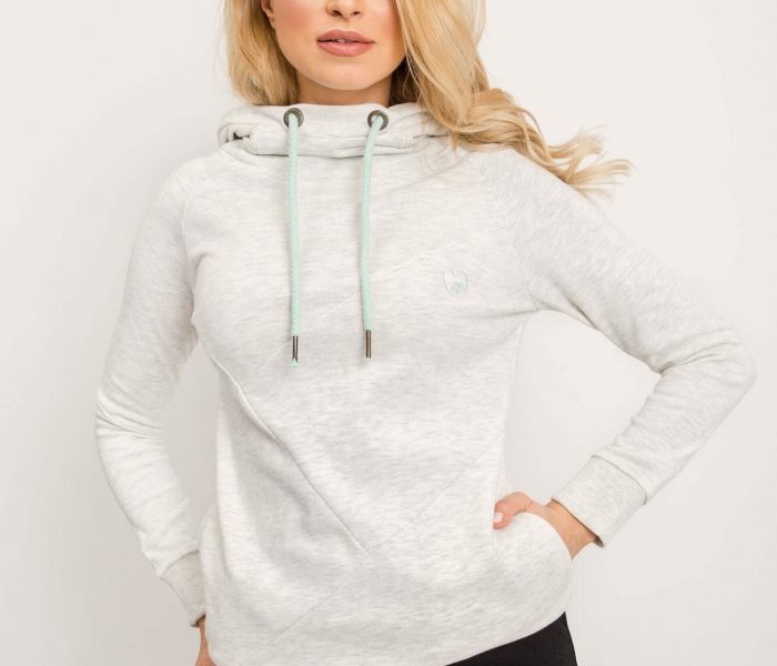 Hurtownia Jasnoszara bluza Harriet
