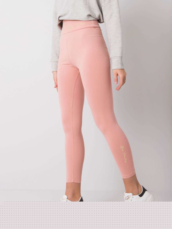 Różowe legginsy Andrea RUE PARIS