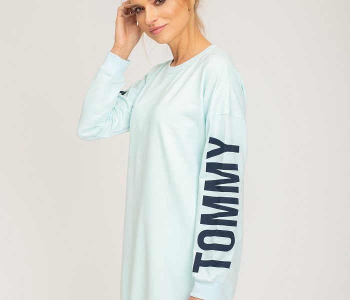 Hurtownia TOMMY LIFE Miętowa sukienka