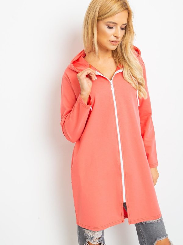 Koralowa bluza Dollar