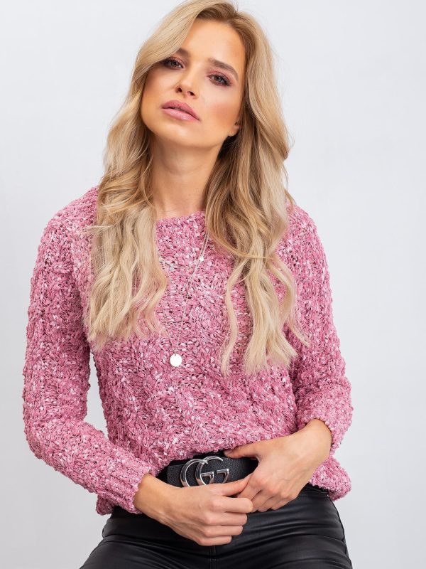 Jasnofioletowy sweter Andrea