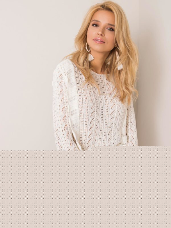 Ecru sweter Donna RUE PARIS