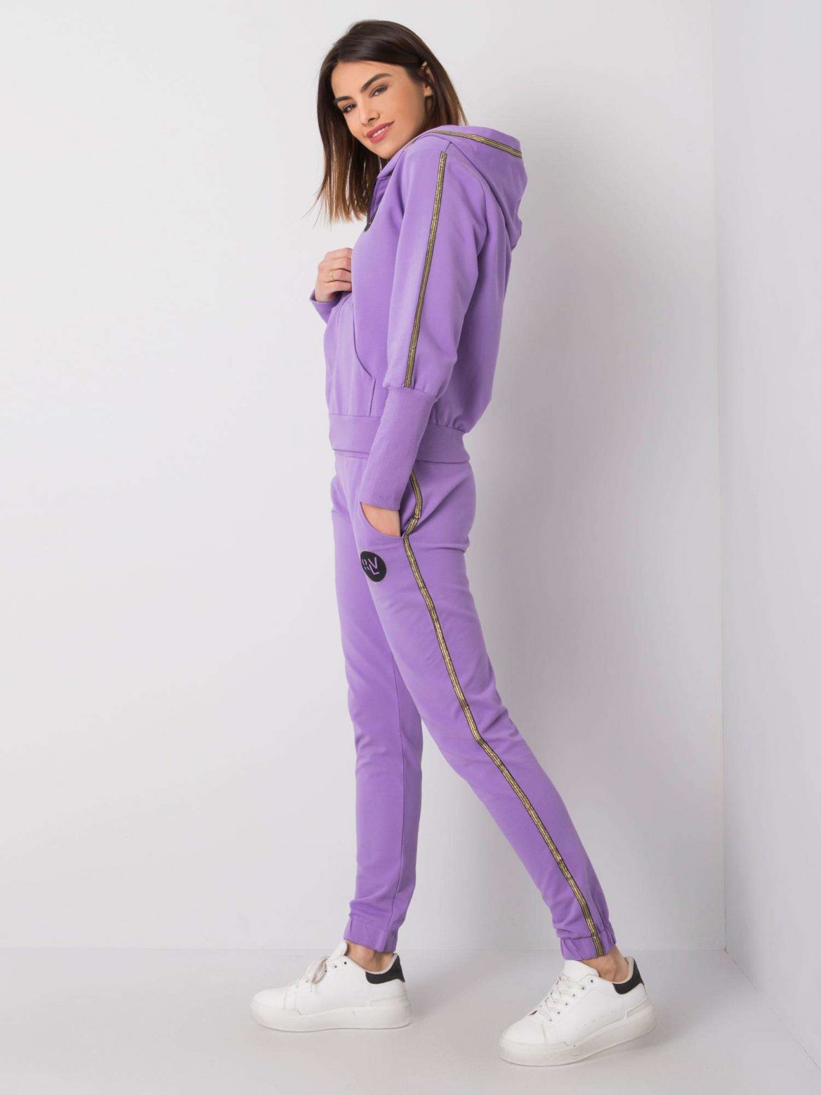 Fioletowy komplet Haylee