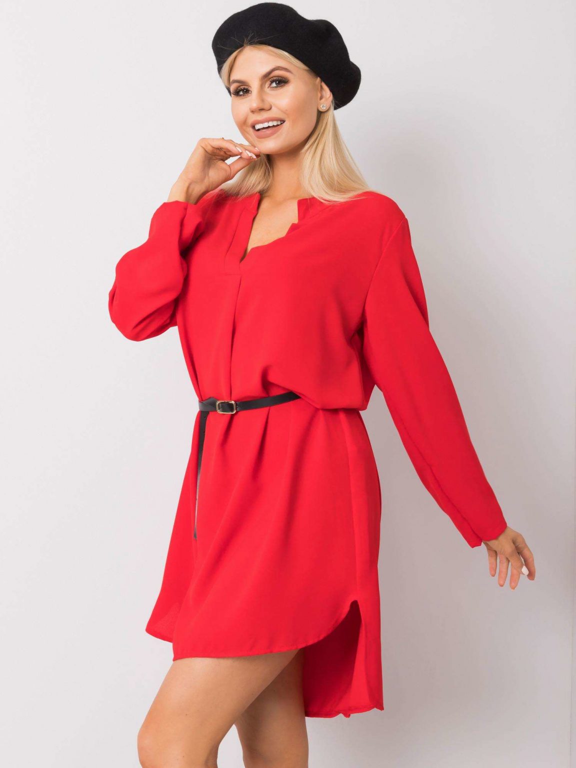 Czerwona sukienka Stella