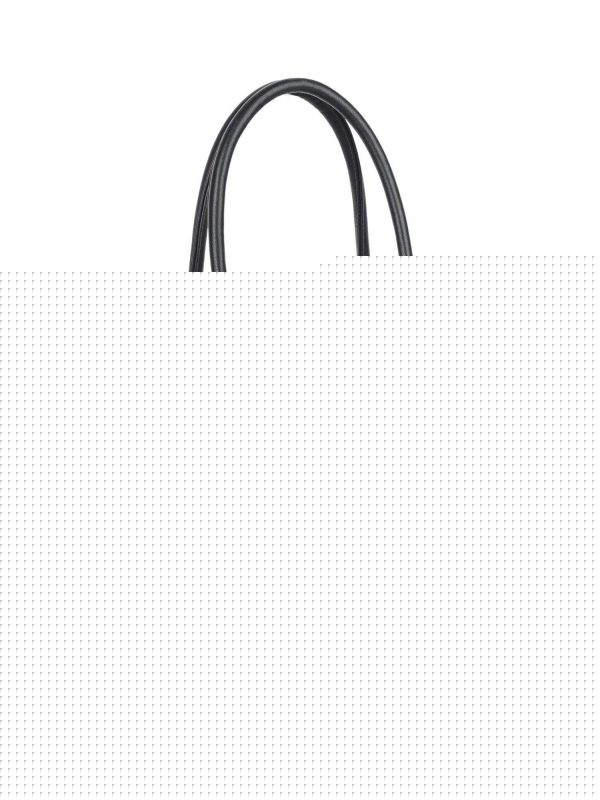 Czarna torba z ekoskóry LUIGISANTO