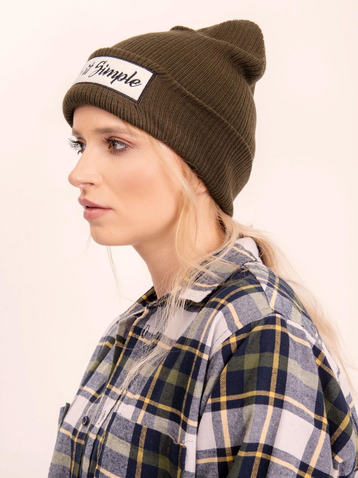 BSL Khaki czapka z naszywką