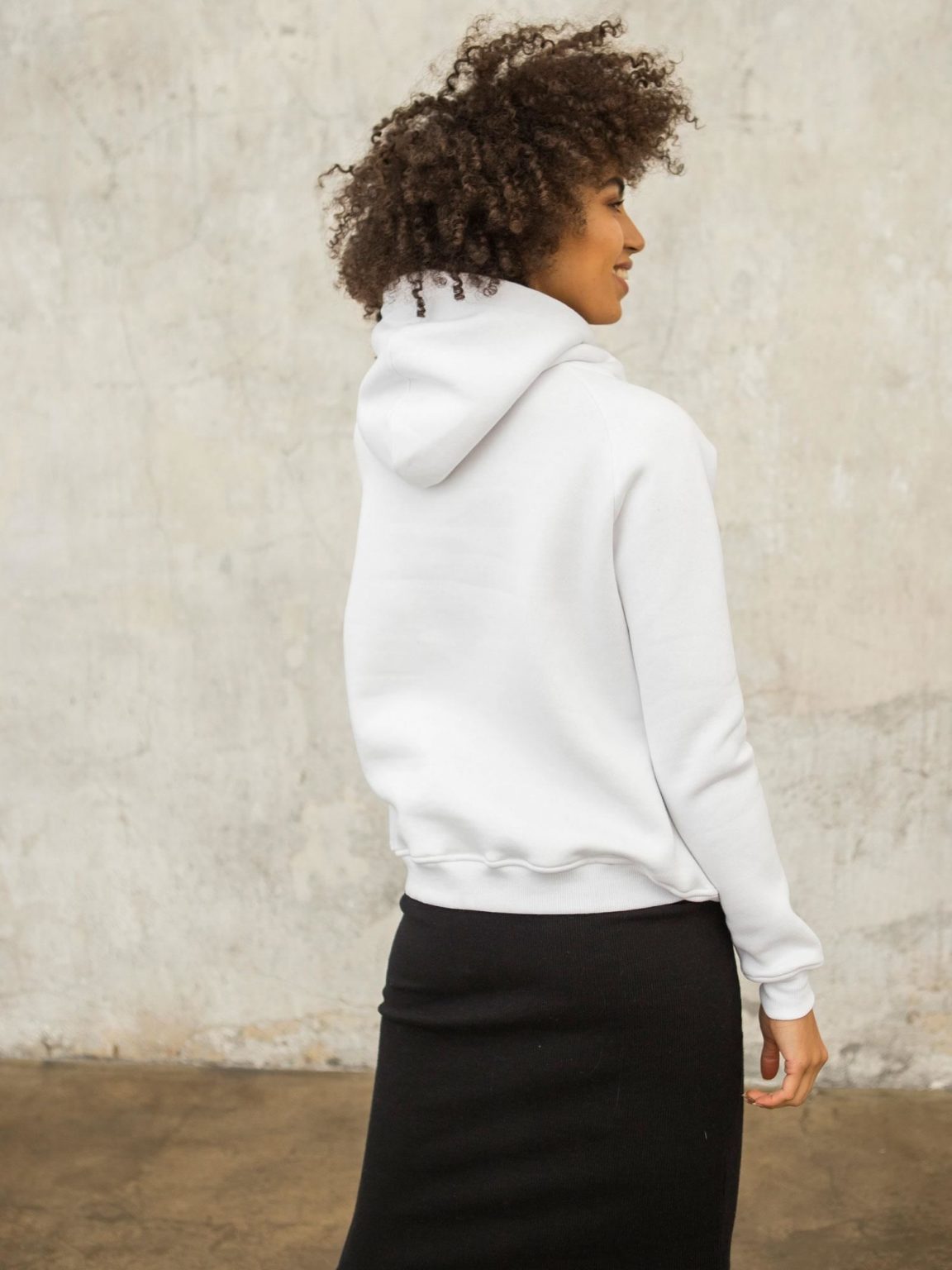 FOR FITNESS Biała bluza Minnesota