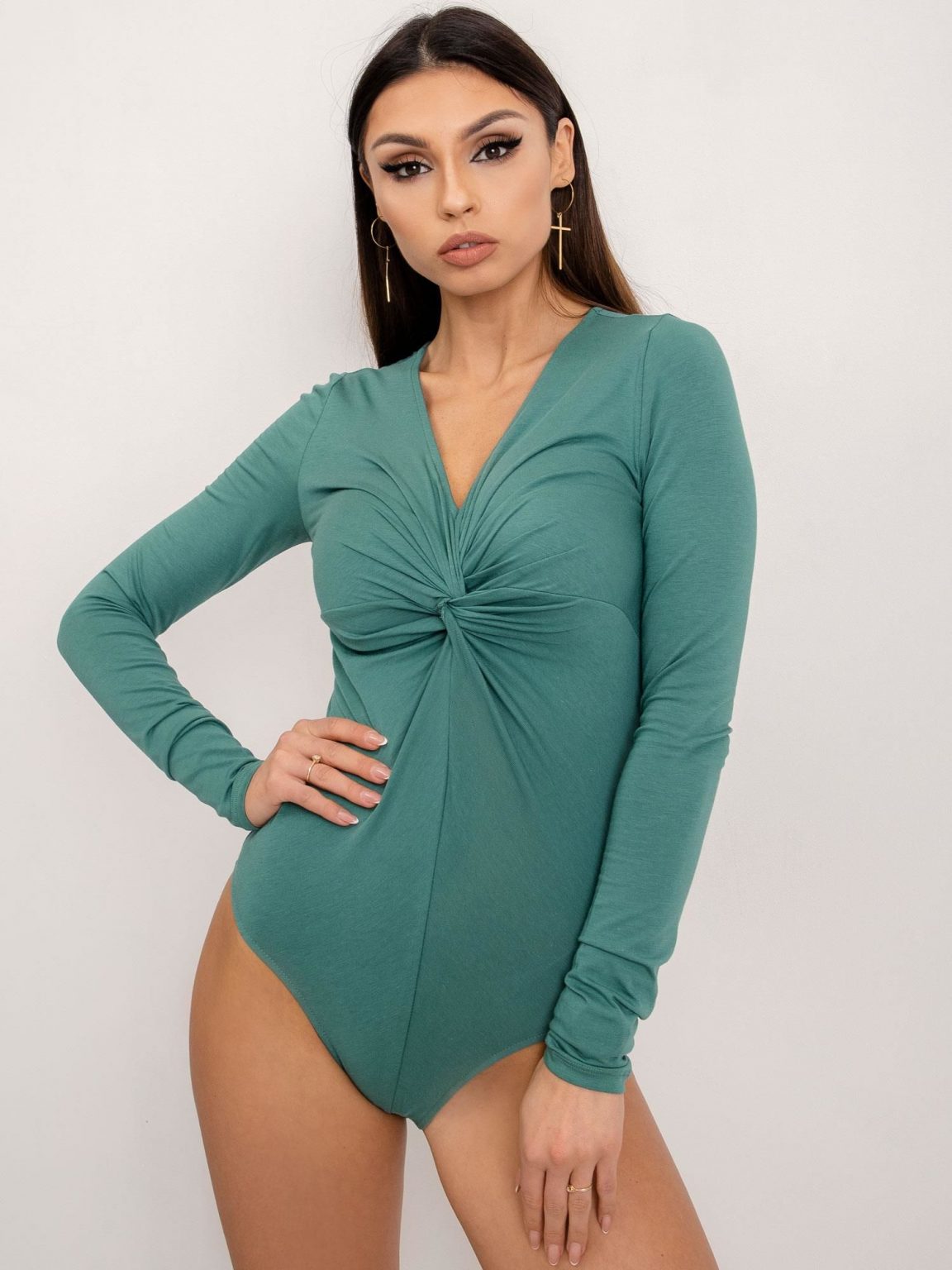 BSL Zielone body damskie