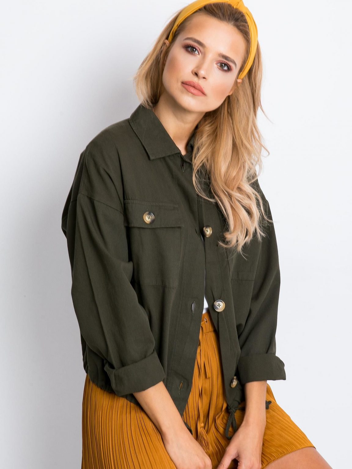 RUE PARIS Khaki kurtka Blast