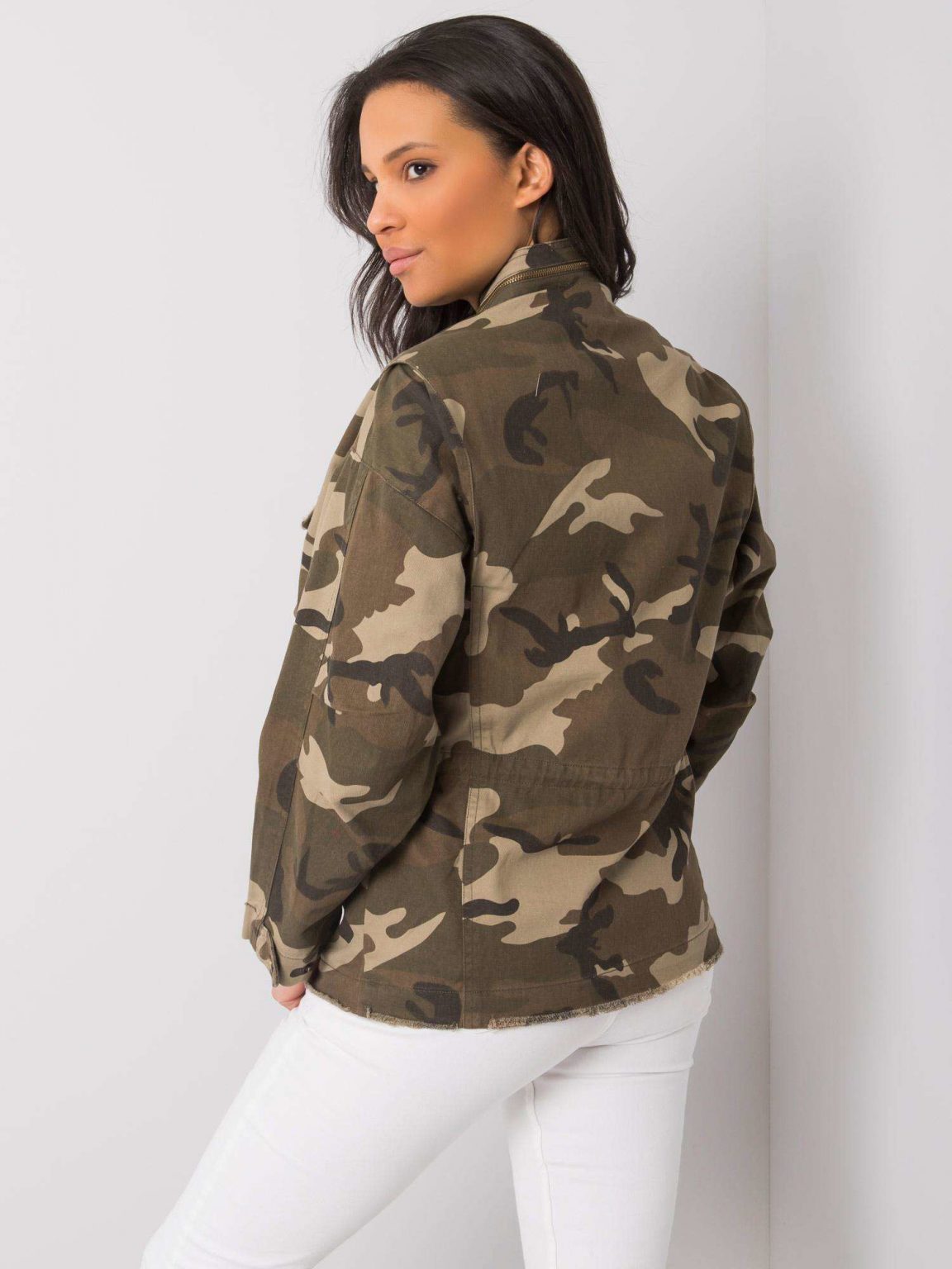 Khaki kurtka moro Rochelle